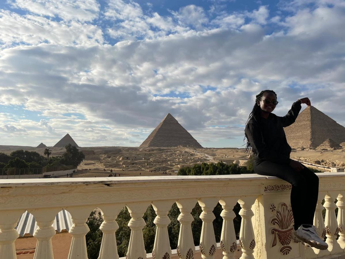 Sphinx Palace Pyramids View Inn Kafret el-Gabal Esterno foto