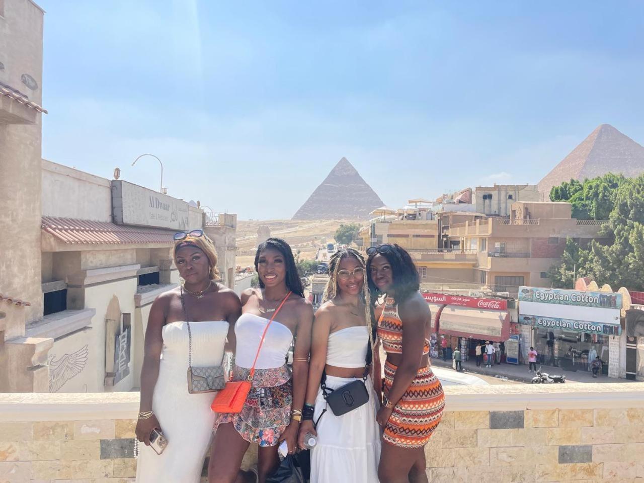 Sphinx Palace Pyramids View Inn Kafret el-Gabal Esterno foto