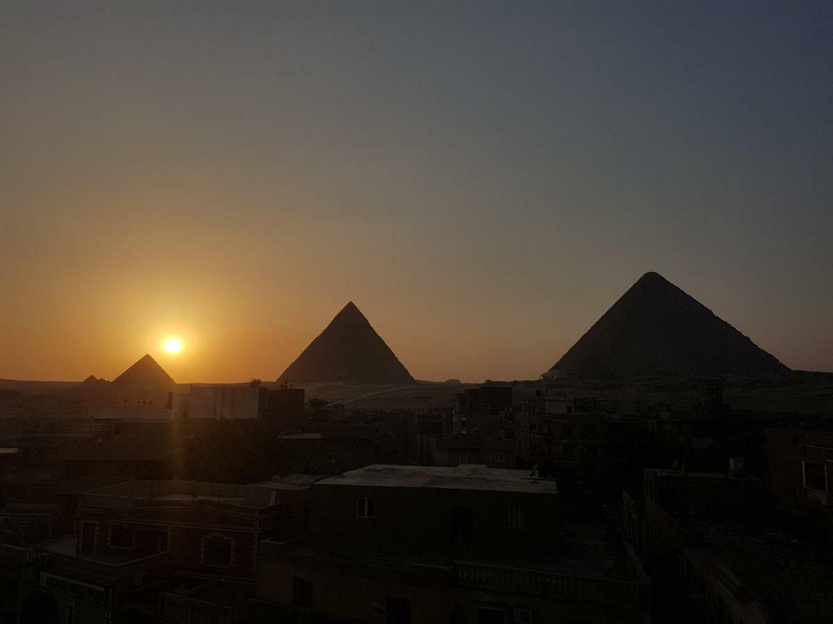 Sphinx Palace Pyramids View Inn Kafret el-Gabal Esterno foto